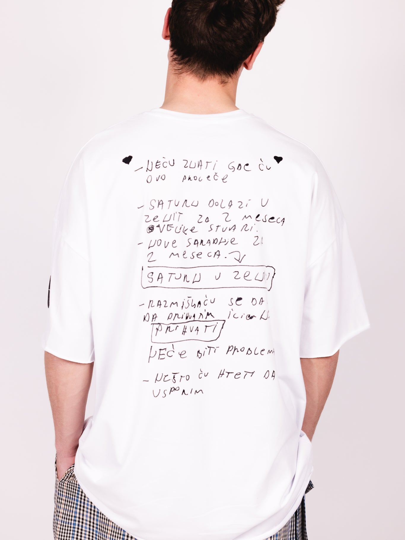Zreo sam čovek | Oversize t-shirt
